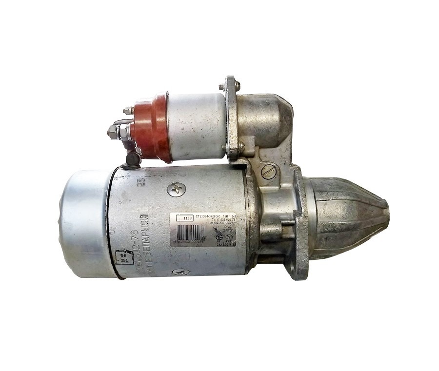 Стартер СТ230Б4-3708000 9зб 12В 1,5кВт УАЗ, ГАЗ дв ЗМЗ-402, 4021, 4025, 4026, УМЗ-421, 4215, 4216 "БАТЭ"