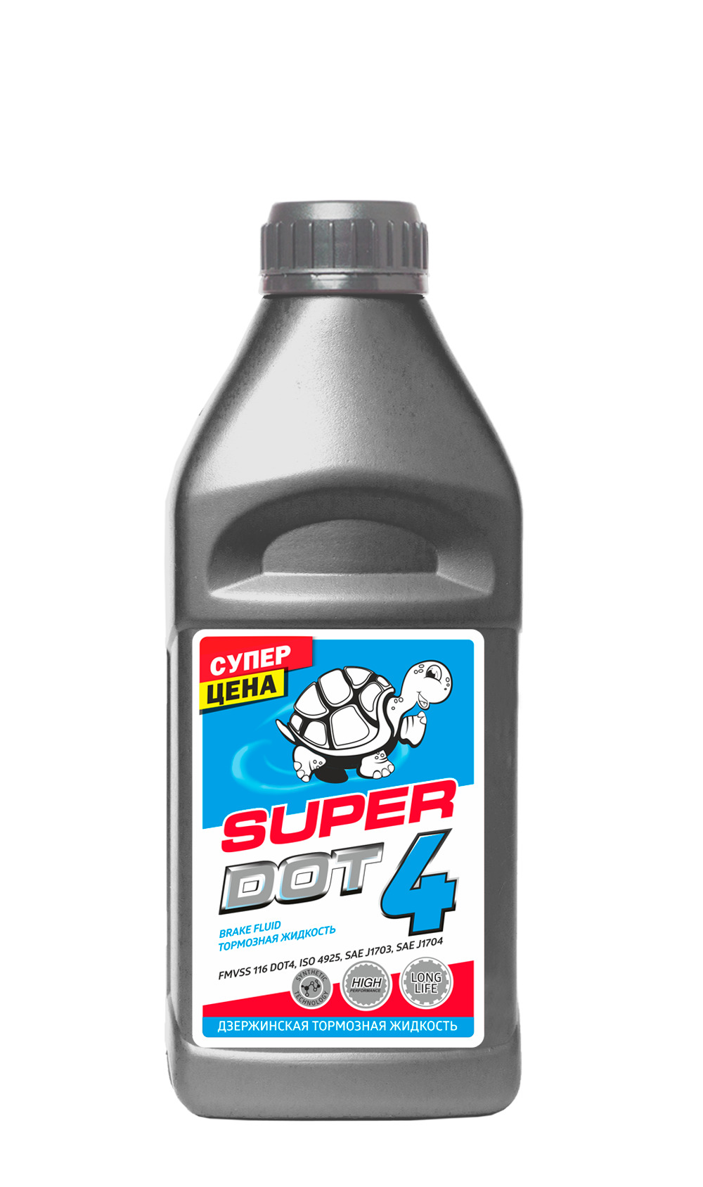 Жидкость тормозная TURTLE RACE SUPER DOT-4 910мл 990249