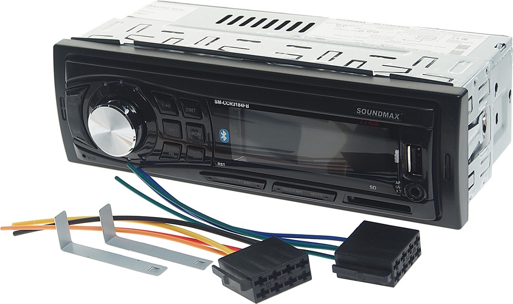 Магнитола автомобильная 1DIN 24V SOUNDMAX SM-CCR3184FB