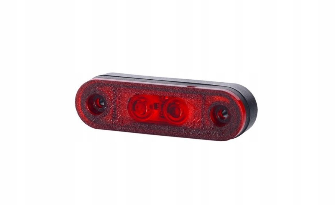 Фонарь габаритный ОГ-43 красный LED (аналог HORPOL HOR 72) низкая подкладка