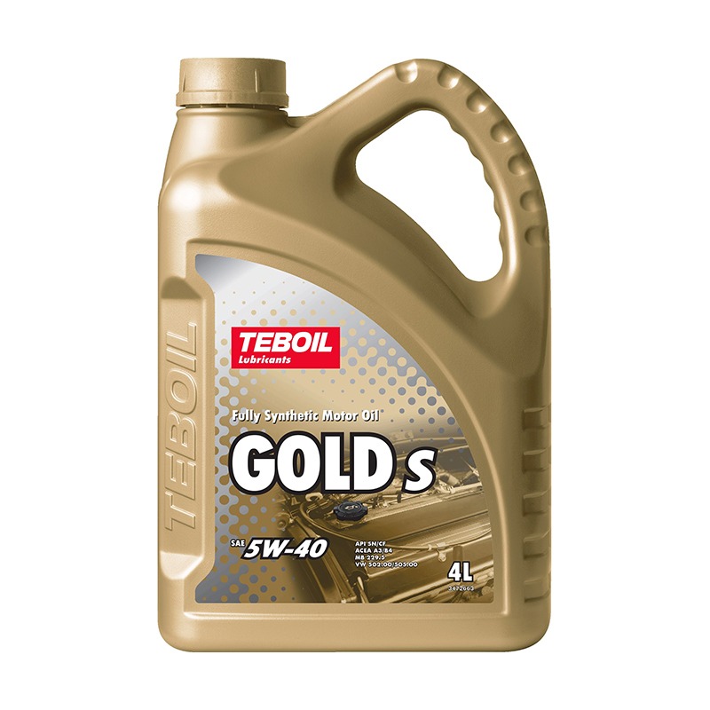 Масло моторное TEBOIL GOLD S 5W40 4л 3468033
