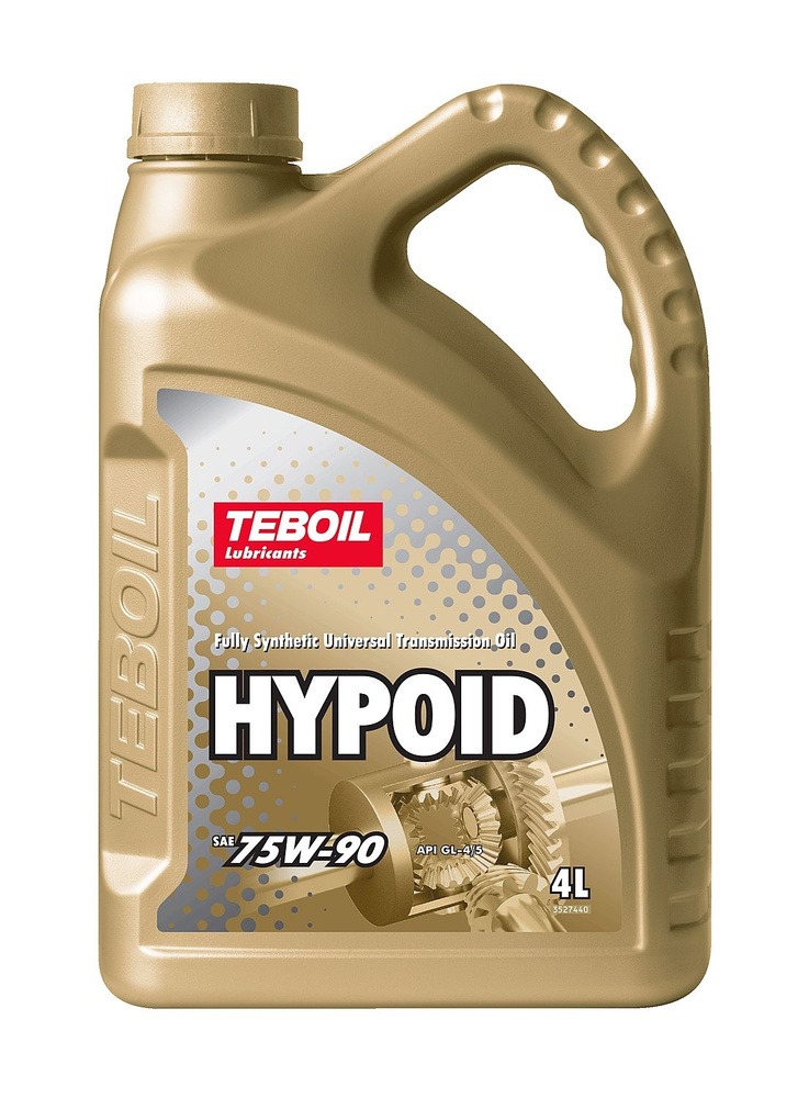 Масло трансмиссионное TEBOIL Hypoid 75W90 4л 3476460