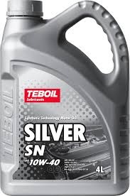 Масло моторное TEBOIL SILVER SN 10W40 4л 3452412
