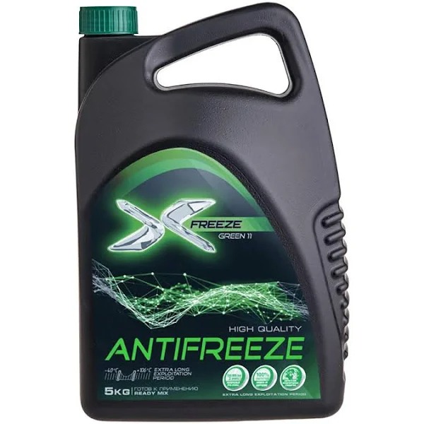 Антифриз X-FREEZE зеленый  5кг 430206070