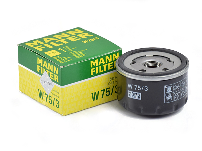 Фильтр масляный MANN W75/3 (W920/25, W910/3, W75/2)