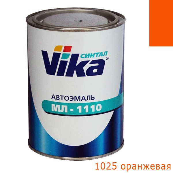 Краска VIKA Оранжевая 0,8кг