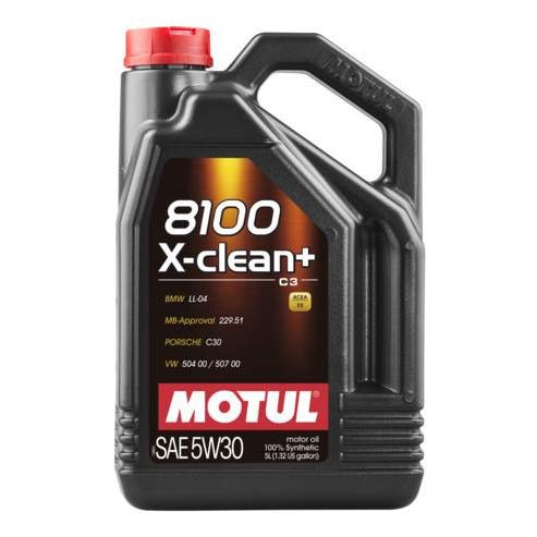 Масло моторное MOTUL 8100 X-clean+ 5W30 синт. 5л