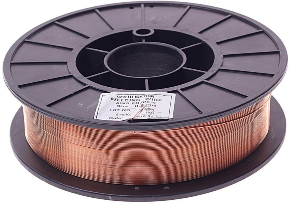 Проволока сварочная d=0.8мм 5.0кг омедненная BRIMA ER70S-6 d=0.8мм 5кг