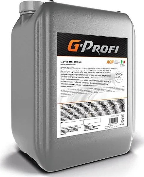 Масло моторное G-ENERGY G-PROFI 10W40 API CL-4/SL, ACEA E7 A3/B4 20л 253140349