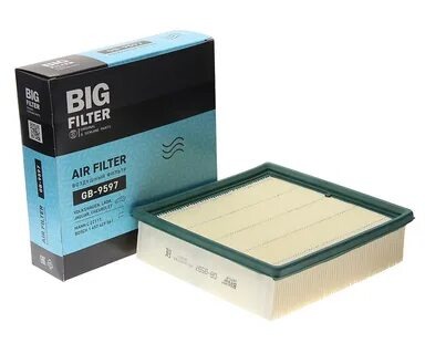 Фильтр воздушный ВАЗ-2108-2115, 2123i BIG FILTER GB-9597, 2112-1109080