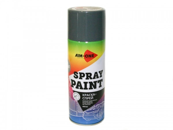 Краска-спрей Spray Paint Black Gloss AIM-ONE SP-GB39 450мл