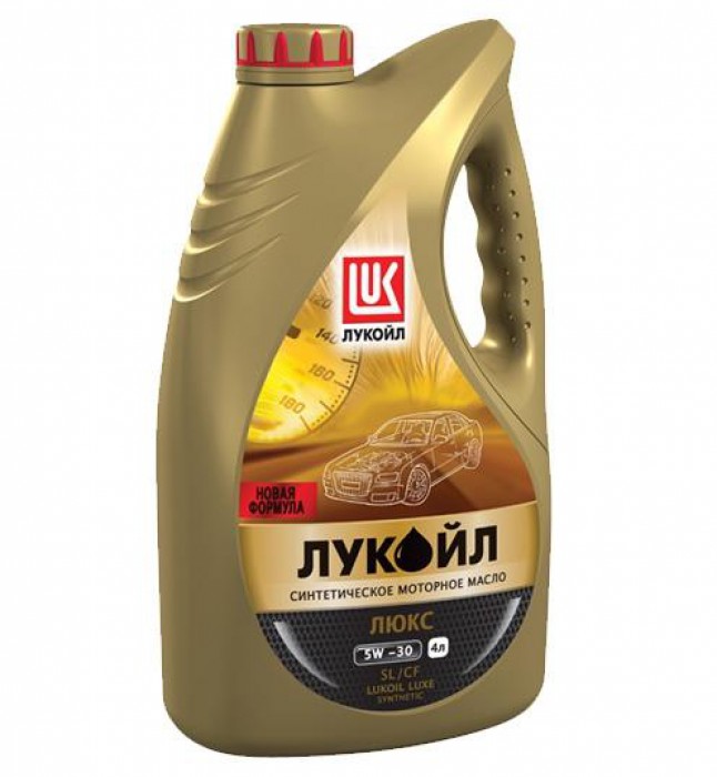 Масло моторное ЛУКОЙЛ Люкс 5W-30 синт.  4л 196256