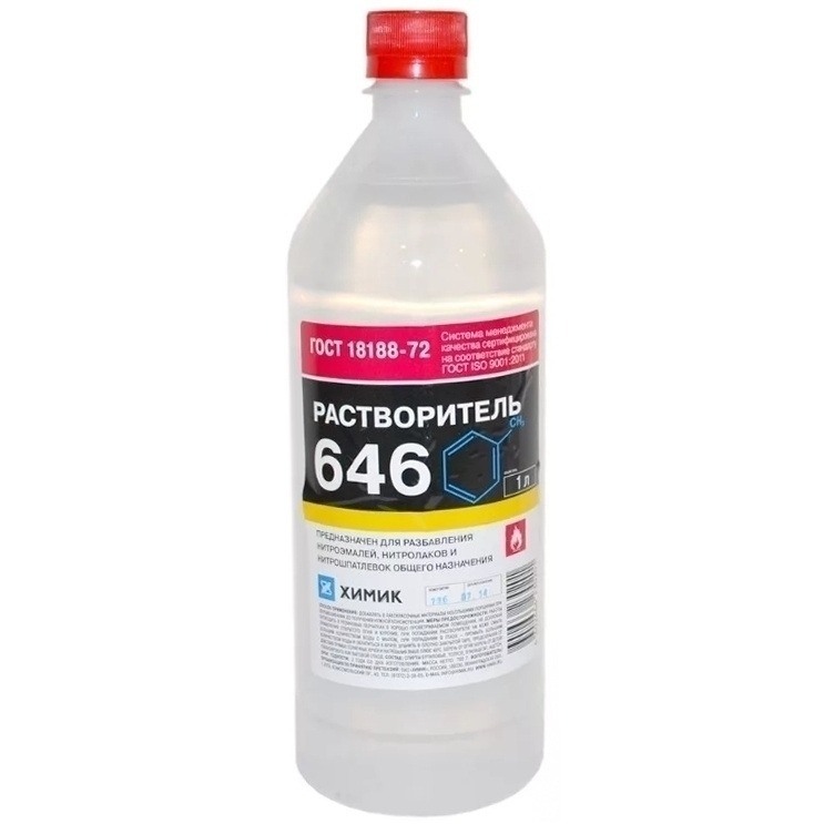 Растворитель 646 ХИМИК  1л 4602666230201