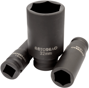 Головка торцевая ударная 27х1/2" АВТОДЕЛО 40027