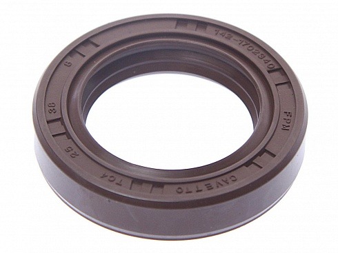 Сальник  25х38х8-2.2 КАМАЗ-6522 кулисы Viton CAVETTO 142-1702340