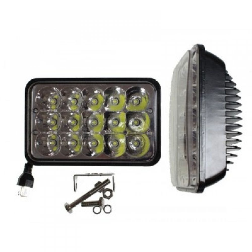 Фара рабочая прямоугольная Nord YADA LED 45W 12-24V ближний/дальний свет