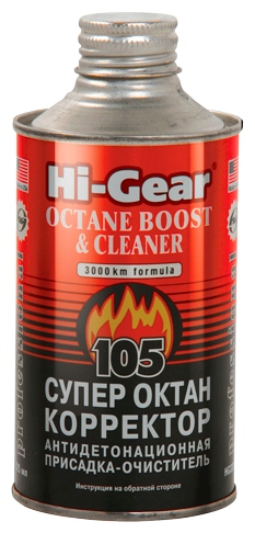 Присадка октан корректор HI-GEAR 3306 325мл Супер на 60л