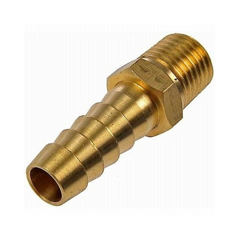 Соединитель шлангов прямой с наружней резьбой 1/2" (ерш 18мм)