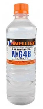 Растворитель 646 WELLTEX 0,5л 60201