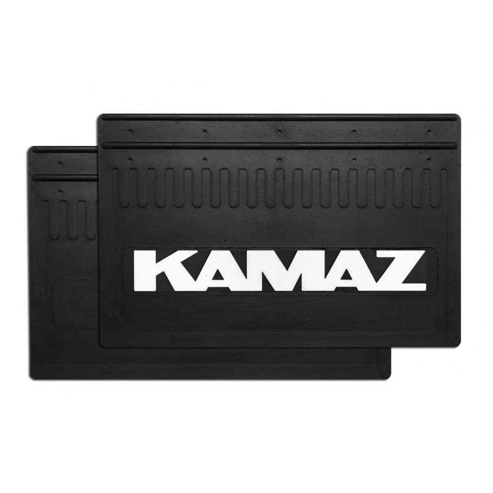 Брызговик 370х600 задний к-кт 2шт KAMAZ светоотражающие