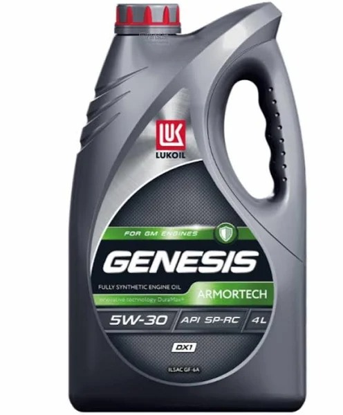 Масло моторное ЛУКОЙЛ GENESIS ARMORTECH DX1 5W30  API SN SP-RC,GM dexos1Gen2 Масло моторное син. 4л 3173877
