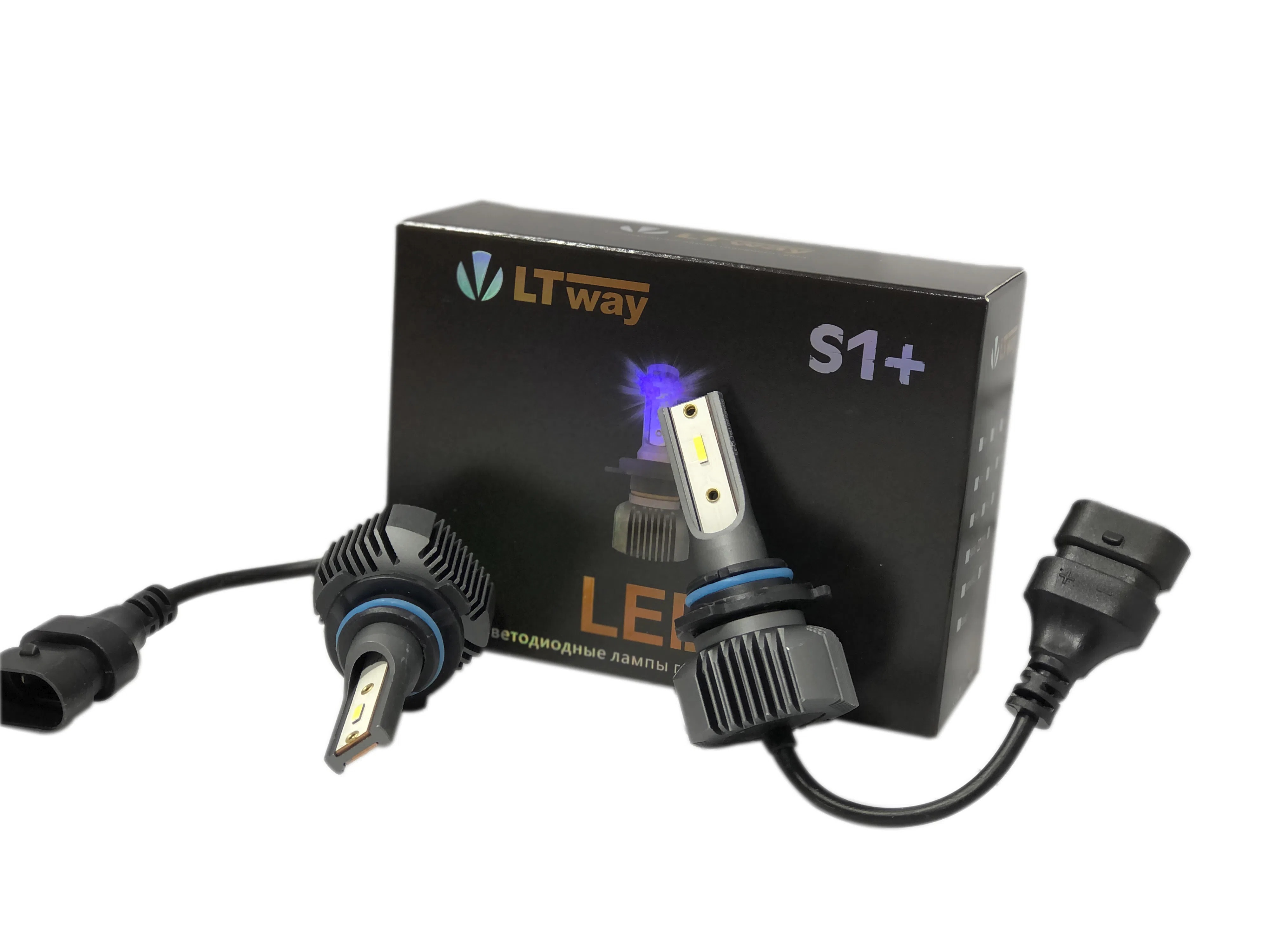 Лампа светодиодная HB4 LIGHTWAY к-кт 2шт S1 Plus + HB4