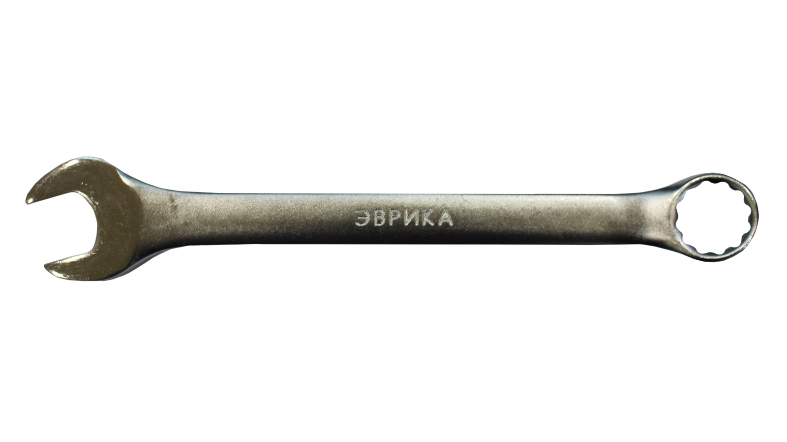 Ключ комбинированный 21х21 сатинированный ЭВРИКА ER-31021