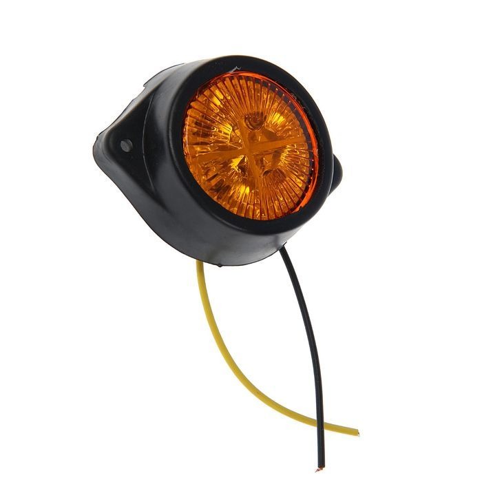 Маяк светодиодный М3 с ободком 24В мигалка ТЕХАВТОСВЕТ ТАС-М3-LED