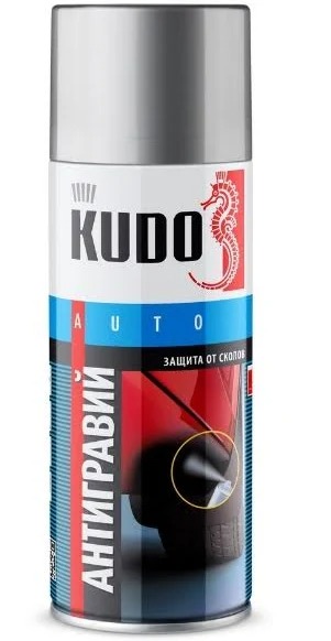 Антигравий KUDO серый 520мл KU-5221