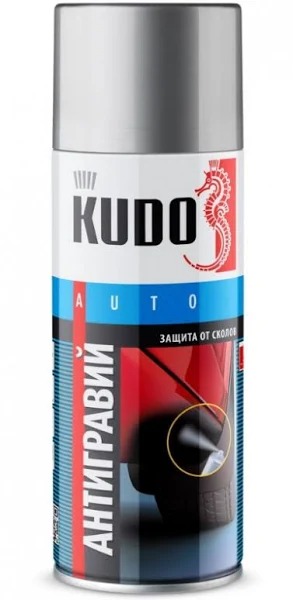 Антигравий KUDO черный 520мл KU-5222