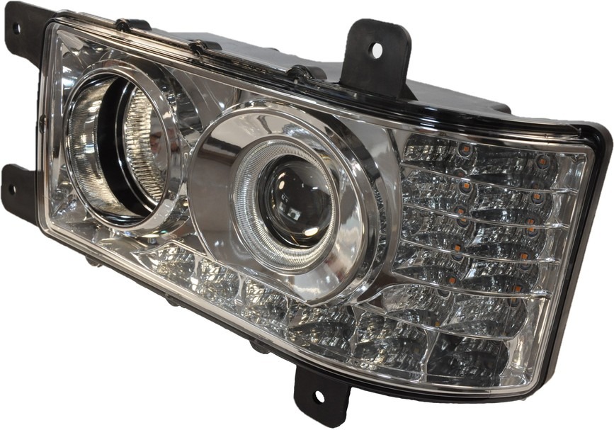 Фара блок КАМАЗ-6520, 6511, 4308 левая (16 светодиодов) LED AVTOELECTRICA 311.3775-16 АЕ
