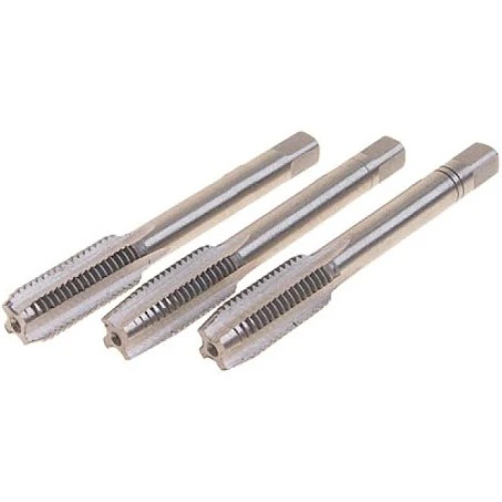 Метчик М12x1.5мм комплект 3шт в пластиковом футляре ROCKFORCE RF-TAP12150
