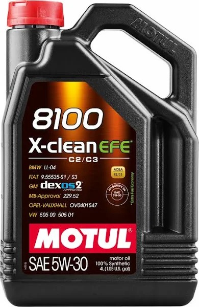 Масло моторное MOTUL 8100 X-clean EFE 5W30 синт. 4л 111861
