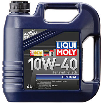 Масло моторное Liqui Moly Optimal 10W40 п/синт. 4л 3930