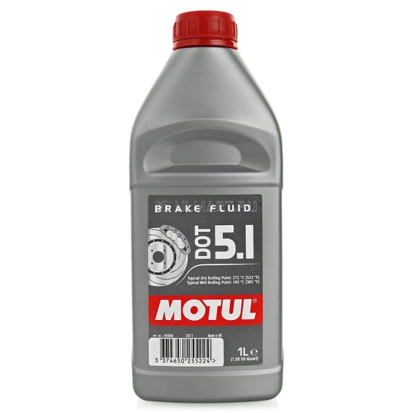 Жидкость тормозная MOTUL DOT 5.1 Brake Fluid 1,0л 105836