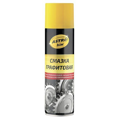 Смазка графитная АСТРОХИМ (аэрозоль) 335мл AC455