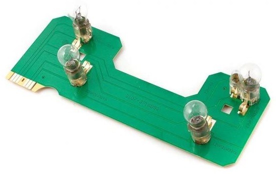 Плата заднего фонаря ВАЗ-2107 правая в сборе AVKOPRO AVK1029481, 2107-3716092