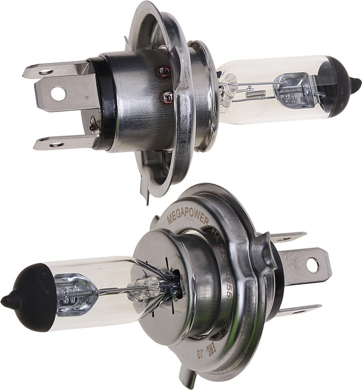 Лампа Н4 12-60/55 MEGAPOWER P43t Standart (бокс 2шт) 370-33-022