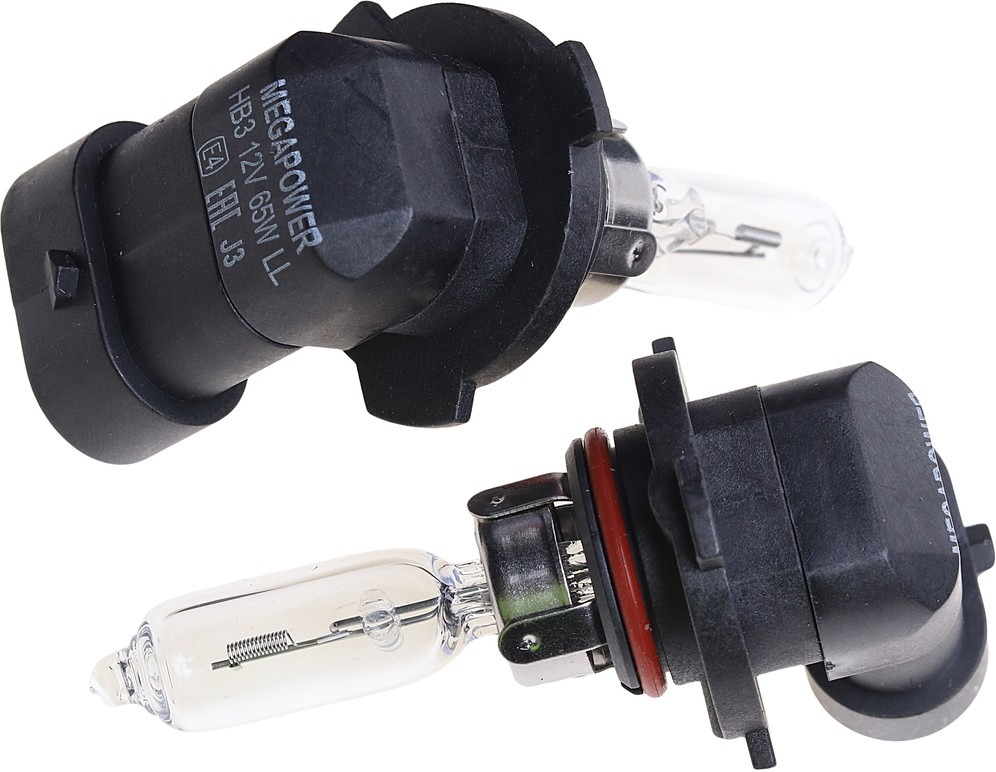 Лампа HB3 12-65 MEGAPOWER P20d Long Life (бокс 2шт) 370-33-039