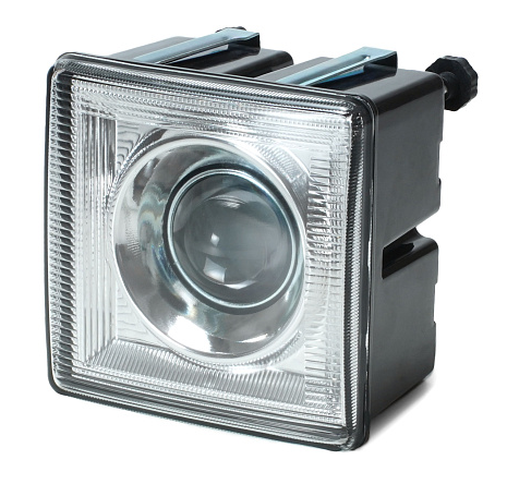 Фара передняя встраиваемая МТЗ квадратная LED AVTOELECTRICA ФГ308 09.03074