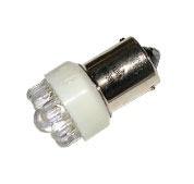 Лампа 24-21 LED (1конт. большая) BA15S WHITE T15  24T15-W9LED