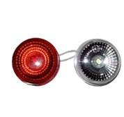 Элемент светодиодный в указатель ГФ LED белый/красный 1LED