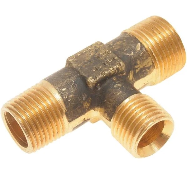 Тройник УРАЛ клапана защитного М20х1,5-М16х1,5-К 3/8" (АЗ УРАЛ) 339543-п
