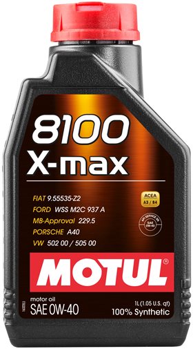 Масло моторное MOTUL 8100 X-Max 0W40 синт. 4л